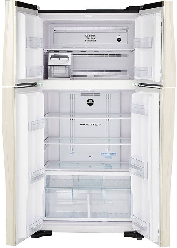 Hitachi 563 L Frost Free Double Door Top Mount Refrigerator