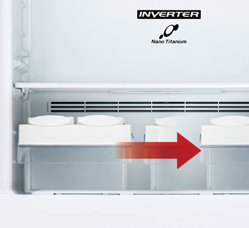 Hitachi 318 L Frost Free Double Door 3 Star Refrigerator