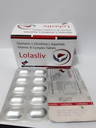 Silymarin 70mg, L-Ornithine L Aspartate,Vitamin B-Complex