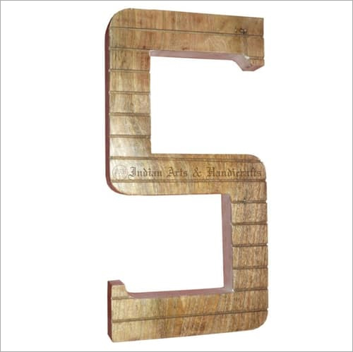 Wood Wooden Alphabet
