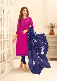 Latest Cotton Dress Material For Girl