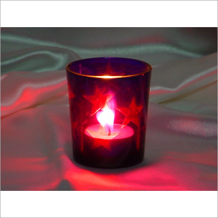Colorful T Light Candle Holder
