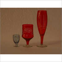 Colorful Glass Tumbler For Parties - Shape: Round