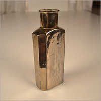 Silver Glass Perfume Decanter Bottle