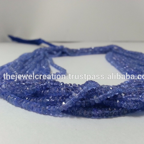 AAA Natural Watery Tanzanite Gemstone Bead For Jewelry Making