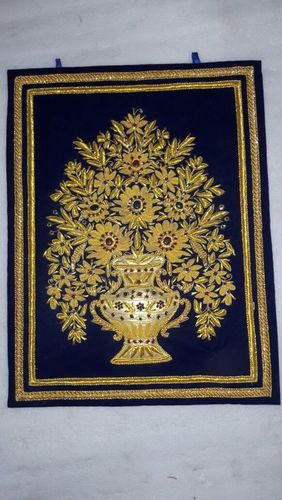 Jewel Carpet Zari Flower