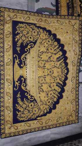 Zardozi Jewel Carpet Rose flower