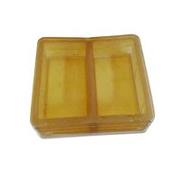 Interlocking Tiles Moulds - Plastic Material , Glossy Yellow Finish, Seamless Design For Wall Paneling