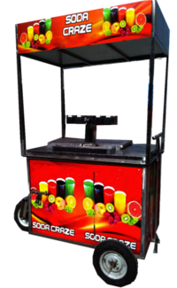 Mobile Soda Fountain Machine