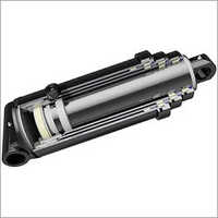 Telescopic hydraulic cylinder