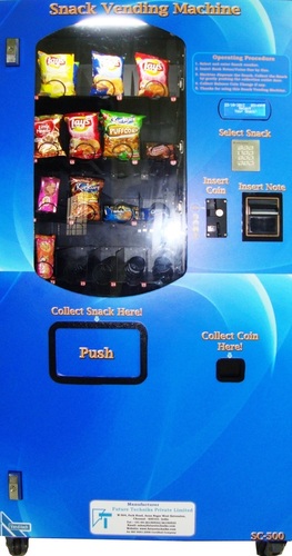 Mild Steel Snack Vending Machine