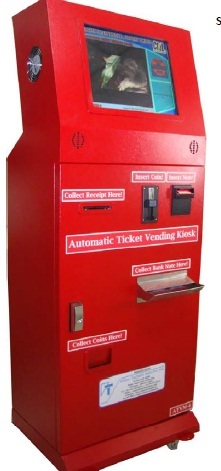 Mild Steel Automatic Pc Based Ticket Vending Machine