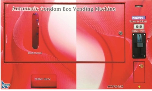 Mild Steel Condom Box Vending Machine