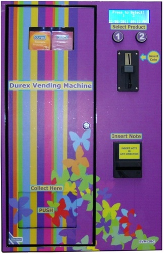 Mild Steel Condom Box Vending Machine