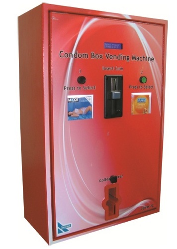 Mild Steel Condom Box Vending Machine