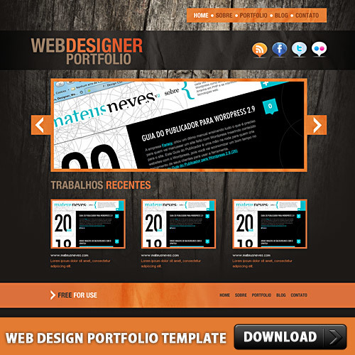 Psd Web Template