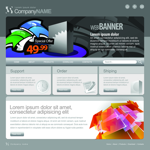 Web Page Templates