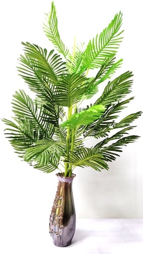 T Cycas Artificial Plant - Synthetic Material, 183 cm x 91 cm | Eco-Friendly, Meaty Plant, Ideal for Hotels, Offices & Home Decoration