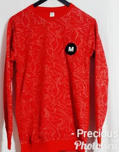 Designer T Shirts - Cotton, XL/M/L Size, Blue/Black/Grey/Red Color | O-Neck, Printed Pattern, Long Sleeves, Male Fit