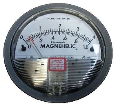 Dwyer 2004D Magnehelic Differential Pressure Gauge
