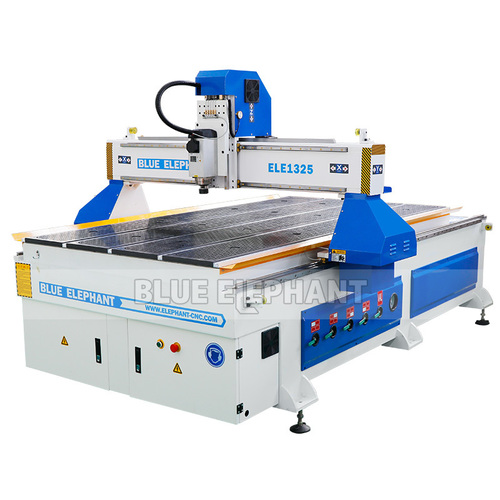 Blue 4X8 Ft Automatic 3D Cnc Wood Carving Machine 1325 Woodworking Cnc Router For Sale