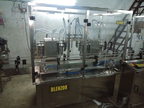 8 Head Lubricant Filling Machine
