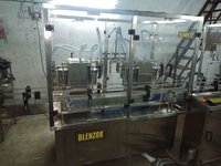 8 Head Lubricant Filling Machine
