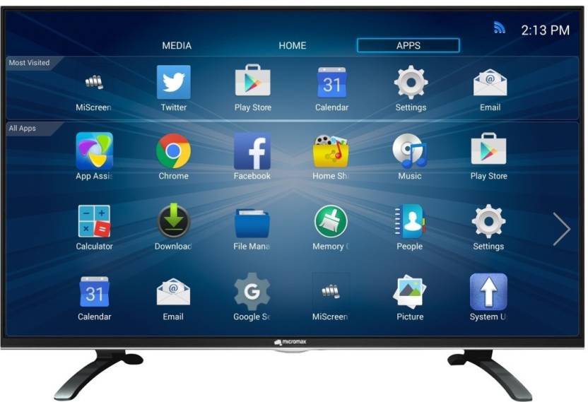 Micromax 101cm (40 inch) Full HD LED Smart TV