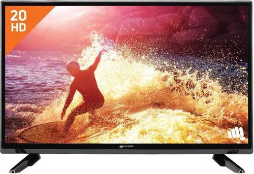 Micromax 50cm (20 inch)Ton 3 Star : For energy savings upto 15% (compared to Non-Inverter 1 Star) Auto Restart: No need to manually reset the settings post power-cut Copper : Energy efficient, best in class cooling with easy maintenan HD Ready LED TV