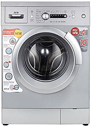 Ifb 6.5 Kg Fully Automatic Front Load Washing Machine Silver Power Consumption: 2200 W Watt (W)