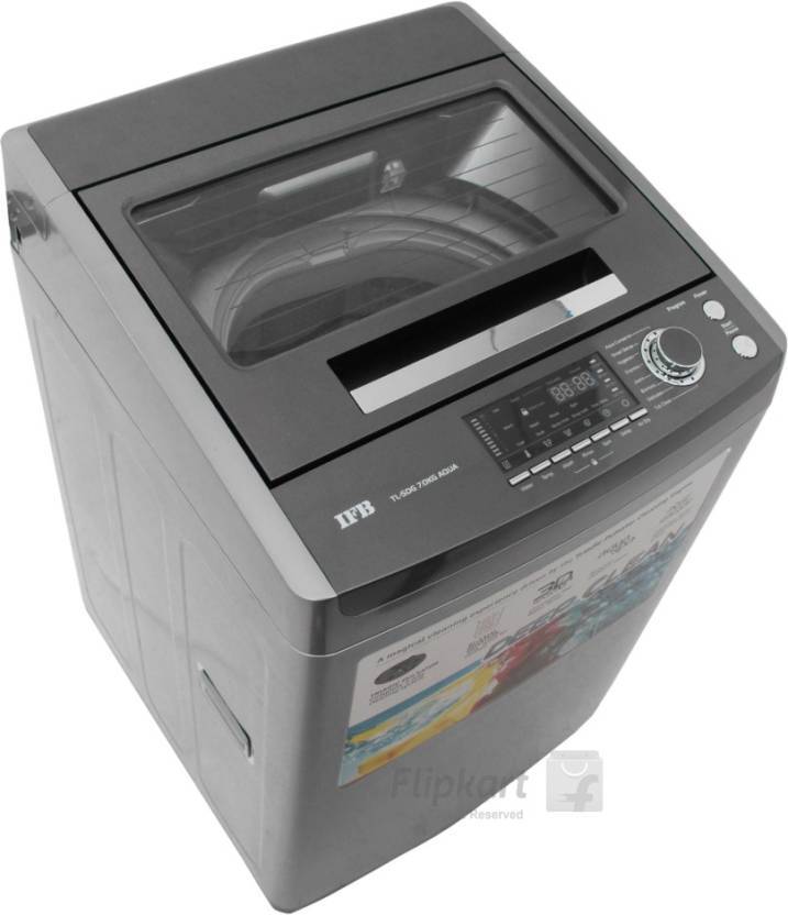 IFB 7 kg Fully Automatic Top Load Washing Machine Grey