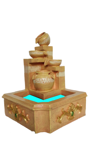 Golden Indoor Fountain (If 60)