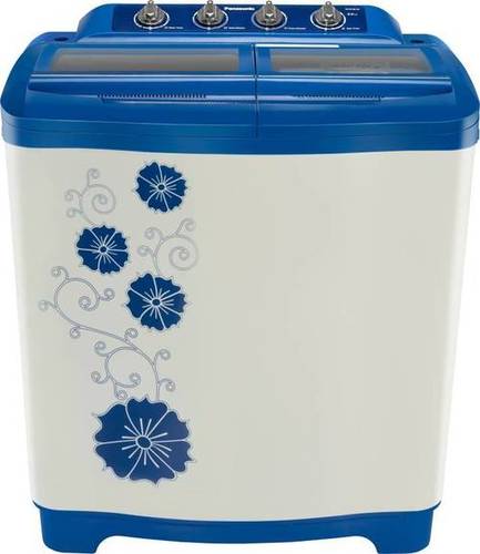 Blue Panasonic 8 Kg Semi Automatic Top Load Washing Machine