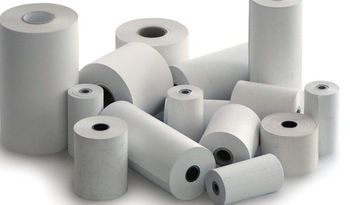 White Thermol Paper Roll