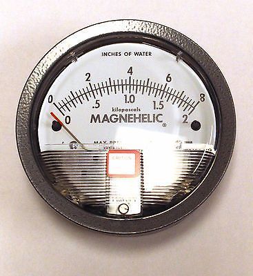 Dwyer 2008D Magnehelic Differential Pressure Gauge
