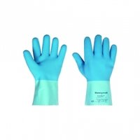 Blue Jersey Grip Gloves