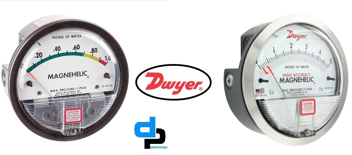 Dwyer Series 2300 Magnehelic Differential Pressure Gauge