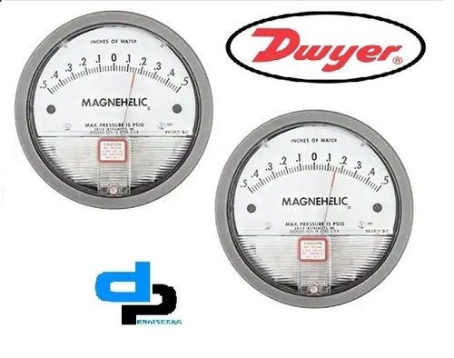 Dwyer USA Magnehelic Gauges 0.5-0-0.5 Inch WC