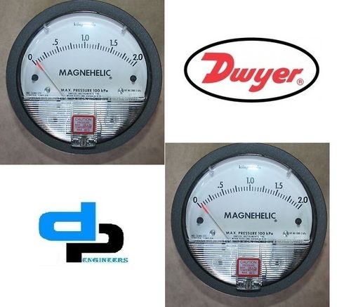 Dwyer Magnehelic Differential Pressure Gauge Model 2000-2KPA