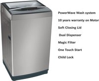 Bosch 6.5 kg Fully Automatic Top Load Washing Machine