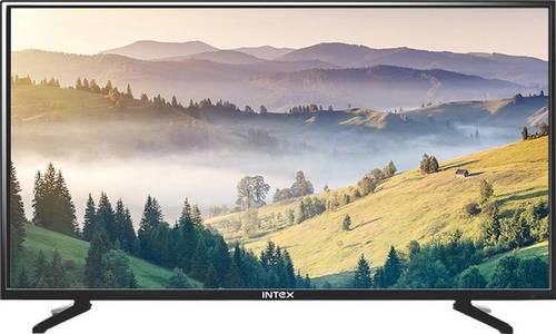 Black Intex 80Cm (31 Inch) Hd Ready Led Tv