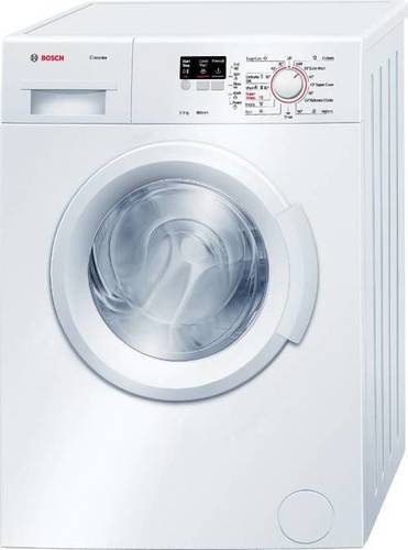 White Bosch 6 Kg Fully Automatic Front Load Washing Machine