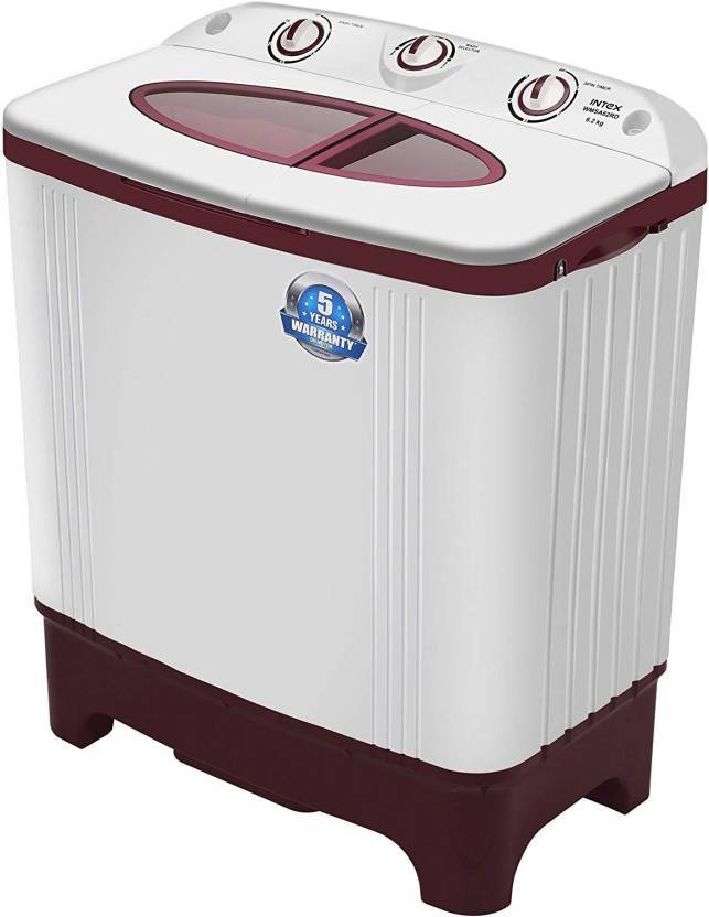 Intex 6.2 kg Semi Automatic Top Load Washing Machine