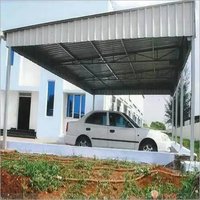 Fabricated Car Parking Shed - Aluminum Sheet & Metal Sheet, Low Maintenance & High Efficacy Protection Against Elements