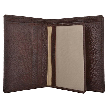 Wallet - Leather, 4x3x1 Inches, Brown | Secure Storage, Compact Design, Organized Card Slots