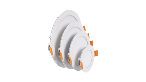 8W Round Panel Light - Color: White