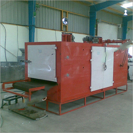 Red Three Layer Conveyor Oven