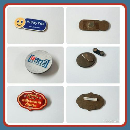MDF Name Badge & Logo Badge