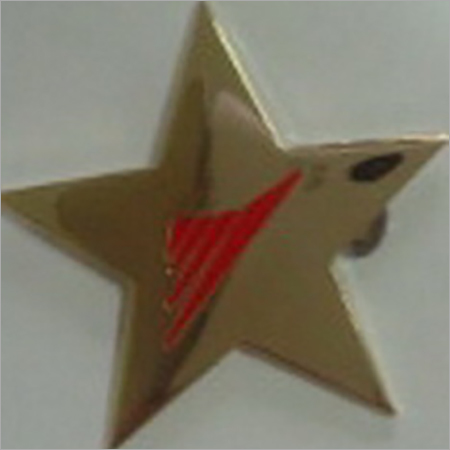 Star Shape Metal Lapel Pin