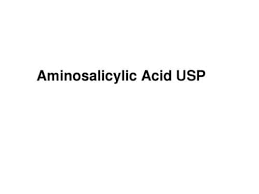Powder Aminosalicylic Acid Usp